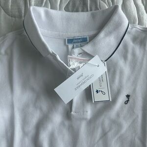 Boys white  Jacadi polo shirt